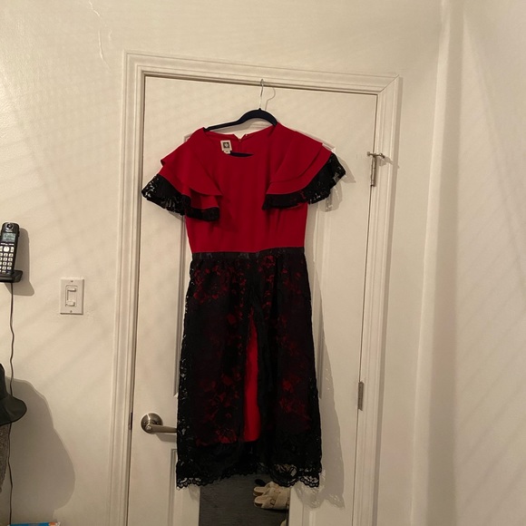 Anne Klein dress with custom added work - Picture 2 of 5